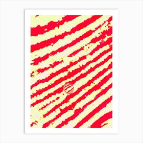 Abstract Striped Pattern Art Print