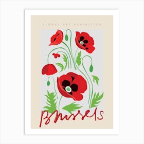 Brussels Floral Exhibition Art Print