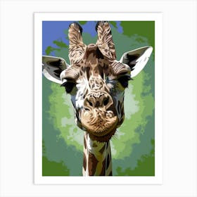 Giraffe 59 Art Print