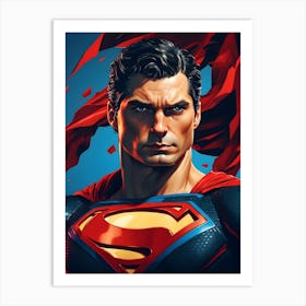 Superman 6 Art Print