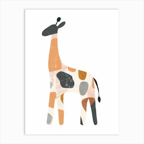 Charming Nursery Kids Animals Giraffe 3 Art Print