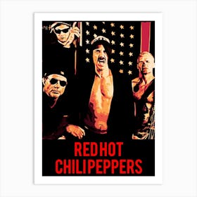 Red Hot Chili Peppers 1 Art Print