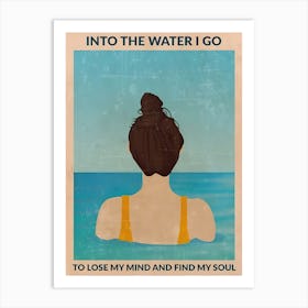 Into The Water Art Print