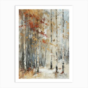 Birch Forest 5 Art Print