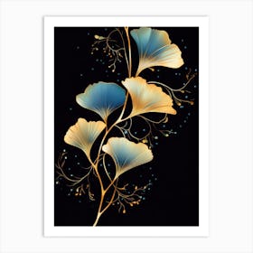 Ginkgo Leaves 13 Art Print