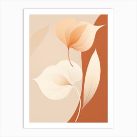 Abstract Flower 4 Art Print