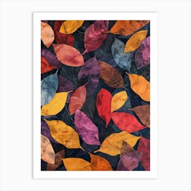 Autumn Leaves 12 Art Print