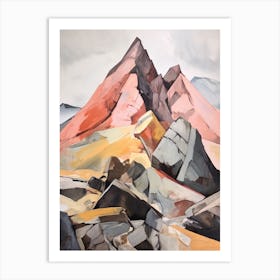 Mount Marcus Baker Usa 2 Mountain Painting Art Print