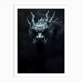 Dragon Head 3 Art Print