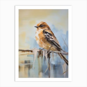 Bird Painting Swallow 3 Art Print