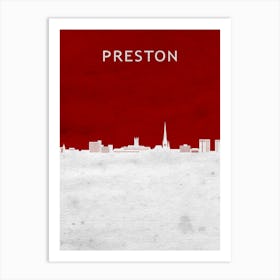 Preston England Art Print