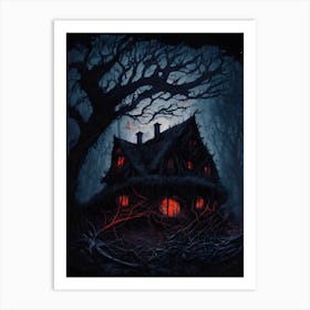 House in the Forest Art Print