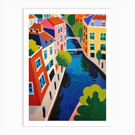 Amsterdam Canal Art Print