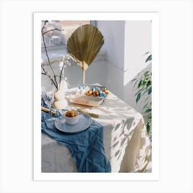 Easter Table Setting 22 Art Print