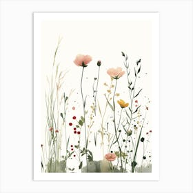 Wildflowers 29 Art Print