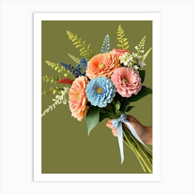 Bouquet Of Flowers 2 Art Print