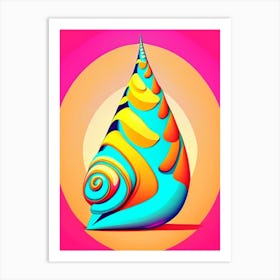 Cone Snail  Pop Art Art Print