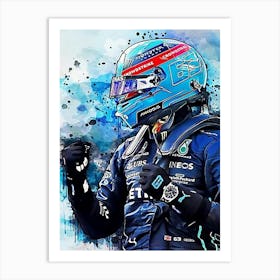 F1 Racing Art Print