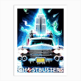 Ghostbusters movies 1 Art Print