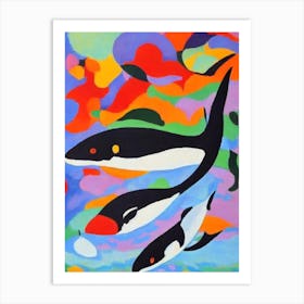 Orca Matisse Inspired Art Print