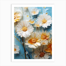 Daisies 3 Art Print