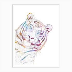 Summer Tiger Art Print