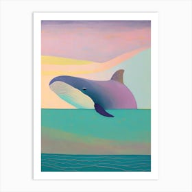 Whale In Atlantic Ocean 2 Art Print