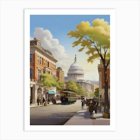 Capitol Building Art Print