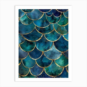 Mermaid Scales 2 Art Print