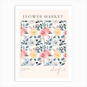 Flower Market 28 Art Print