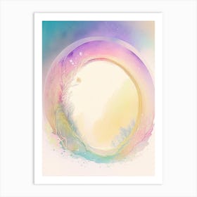 Wormhole Gouache Space Art Print