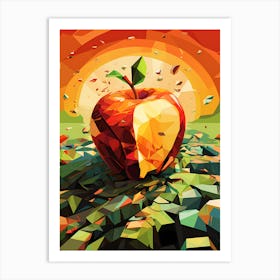 Apple In The Sun Art Print