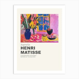Museum Poster Inspired By Henri Matisse 10 Art Print