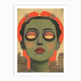 Queen Of The Zombies Art Print