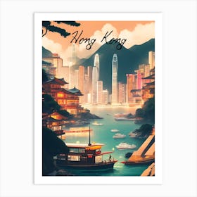 Hong Kong Art Print