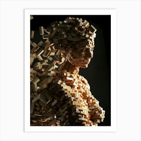 Sculpture Of A Woman Art Print