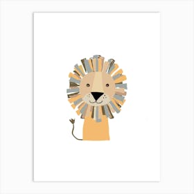 Nursery Nook Lion Art Print