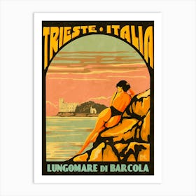 Barcola Art Print