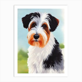 Sealyham Terrier 2 Watercolour Dog Art Print