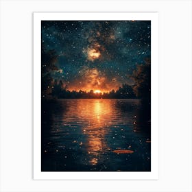 Starry Night 73 Art Print