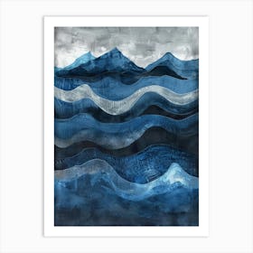 Ocean Waves 14 Art Print