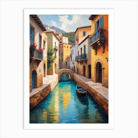 Canals Of Venice 4 Art Print