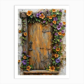 Garden Doors 3 Art Print