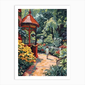 Postman S Park London Parks Garden 2 Painting Art Print