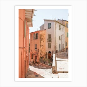 Colorful Streets Of France Art Print