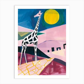 Giraffe 85 Art Print