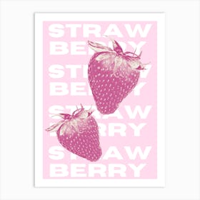 Strawberries Art Print