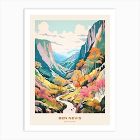 Ben Nevis Scotland 1 Hike Poster Art Print