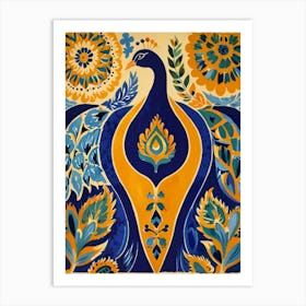 Peacock 3 Art Print