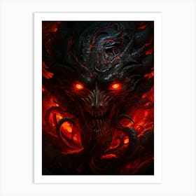 Diablo Art Print